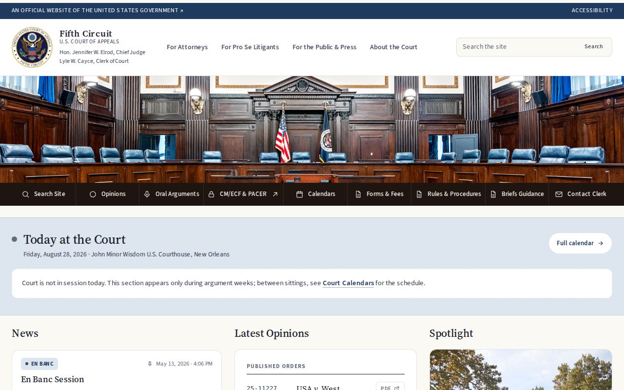 State Line court records and separate federal appellate court records pathway
